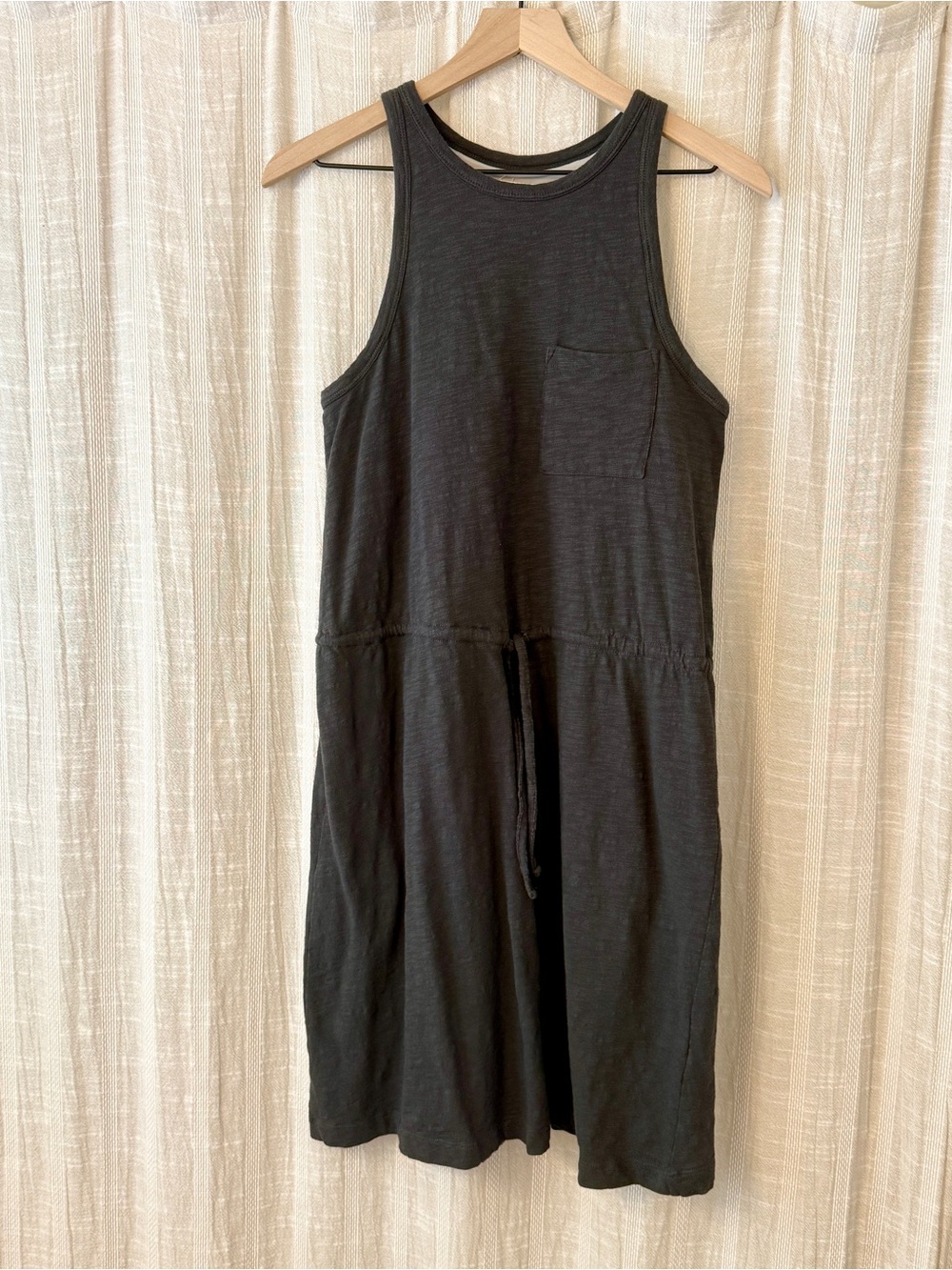 UpWest Grey Knit Racerback Dress M